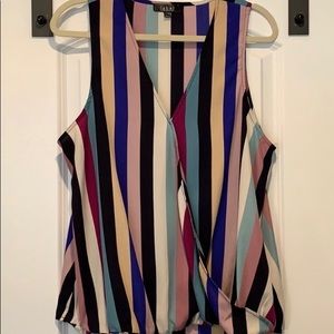 Stripe Blouse Tank